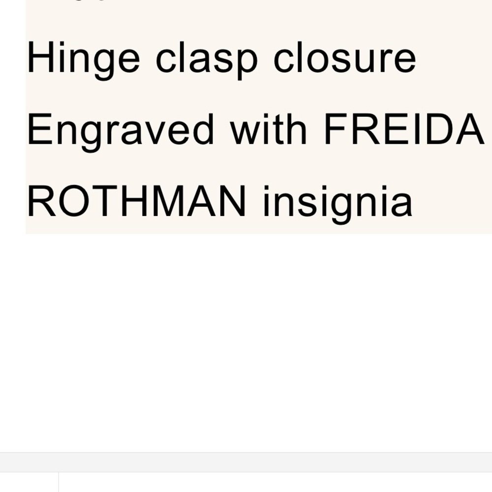 Freida Rothman signature textured hinged bangle new - Picture 9 of 12